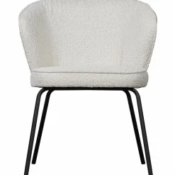 New WOOOD Admit eetkamerstoel bouclé Naturel