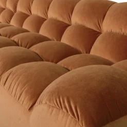 Hot WOOOD Allure chaise longue links velvet Terra