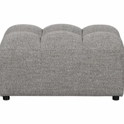 New WOOOD Allure hocker geweven stof Klei melange
