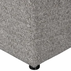 New WOOOD Allure hocker geweven stof Klei melange