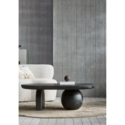 Hot WOOOD Alya vloerkleed 170x240 cm organisch pale brown Palebrown