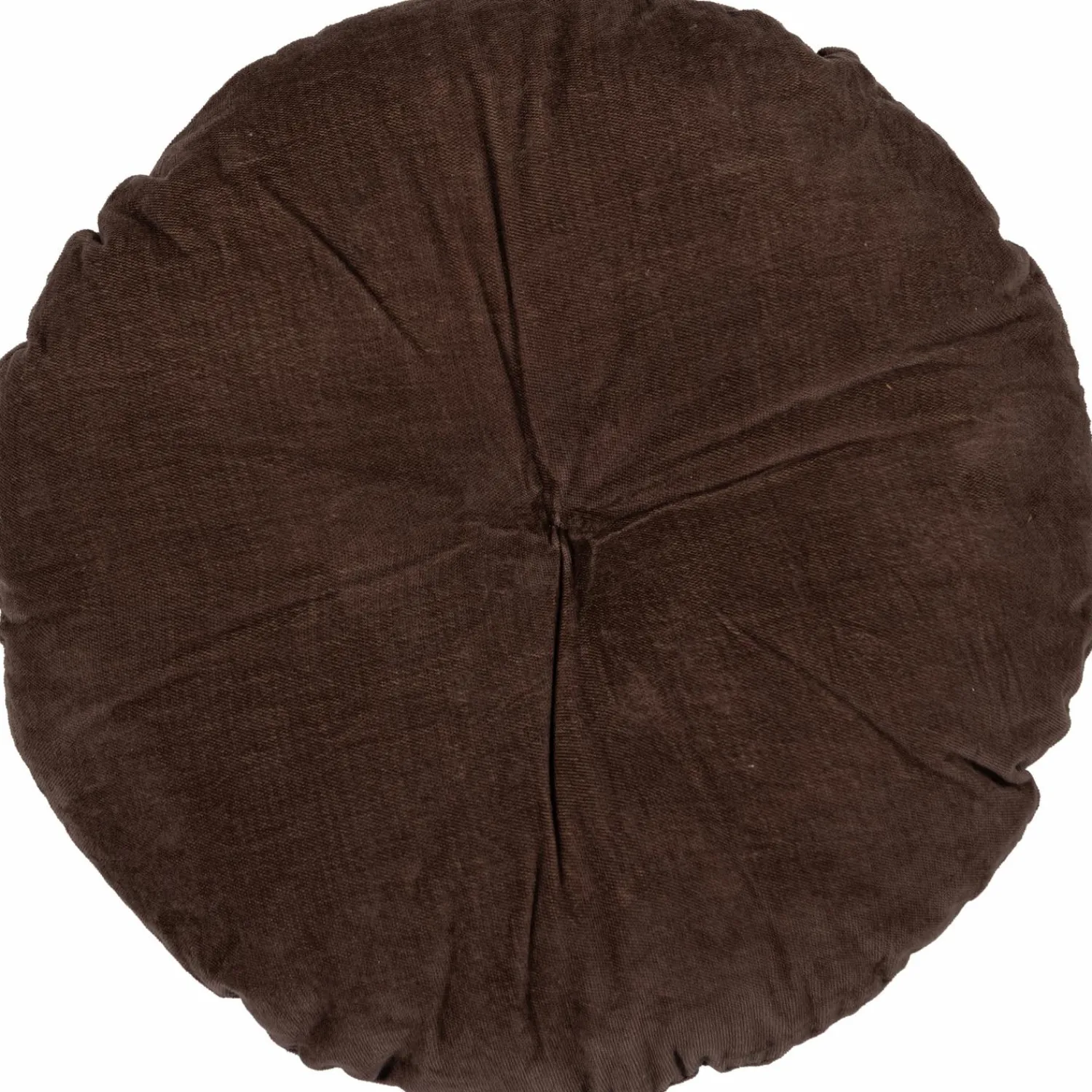Sale WOOOD Aziz kussens velvet bruin/naturel - set van 3