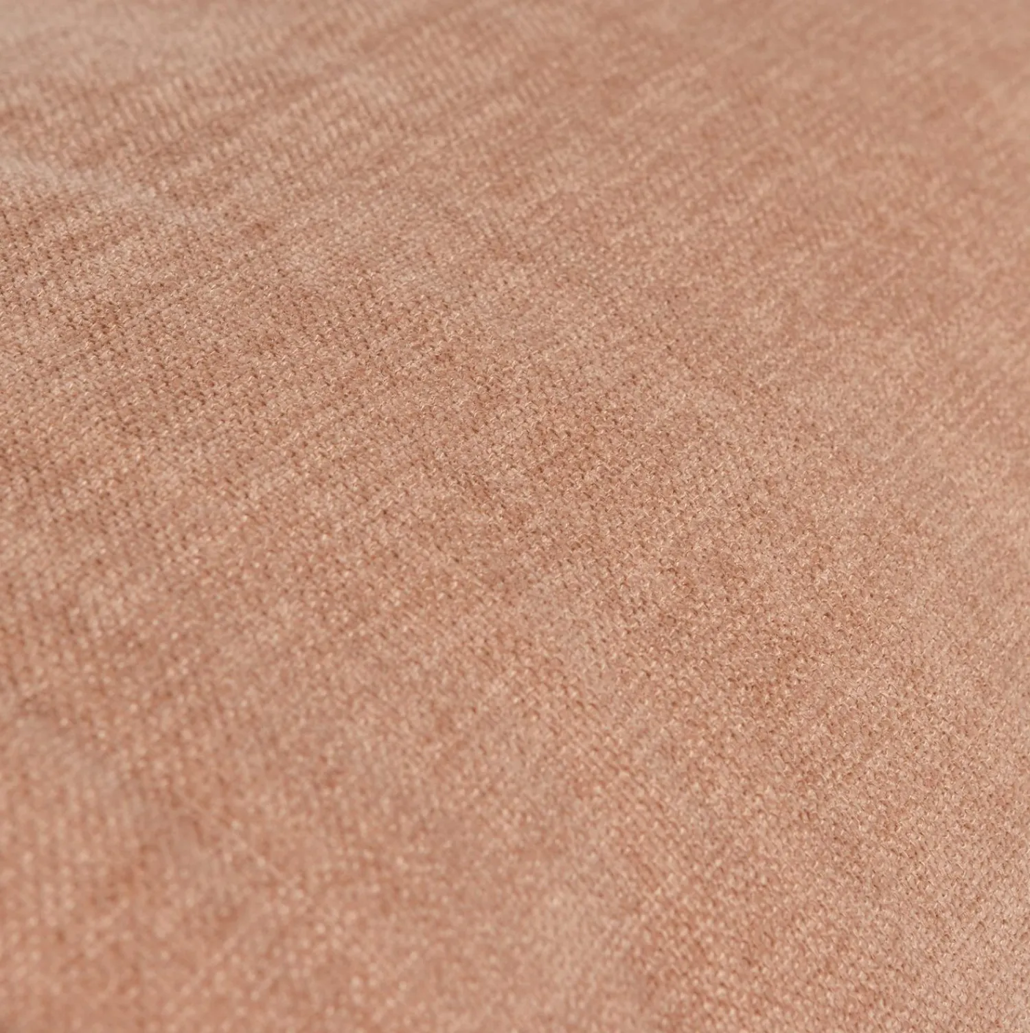 Best WOOOD Baggy hocker geweven chenille oud roze Oudroze