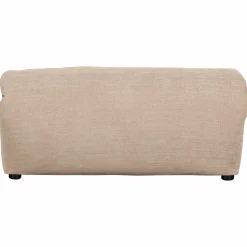 Online WOOOD Baggy hocker geweven chenille Zand