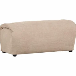 Online WOOOD Baggy hocker geweven chenille Zand