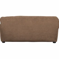 Best WOOOD Baggy hocker geweven chenille Bruin