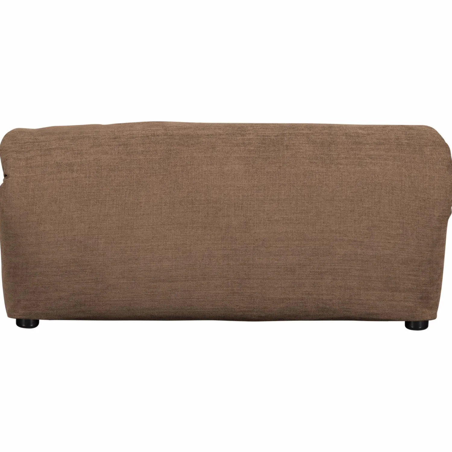 Best WOOOD Baggy hocker geweven chenille Bruin