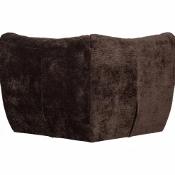 Best WOOOD Baggy hoekelement 3D chenille Donkerbruin