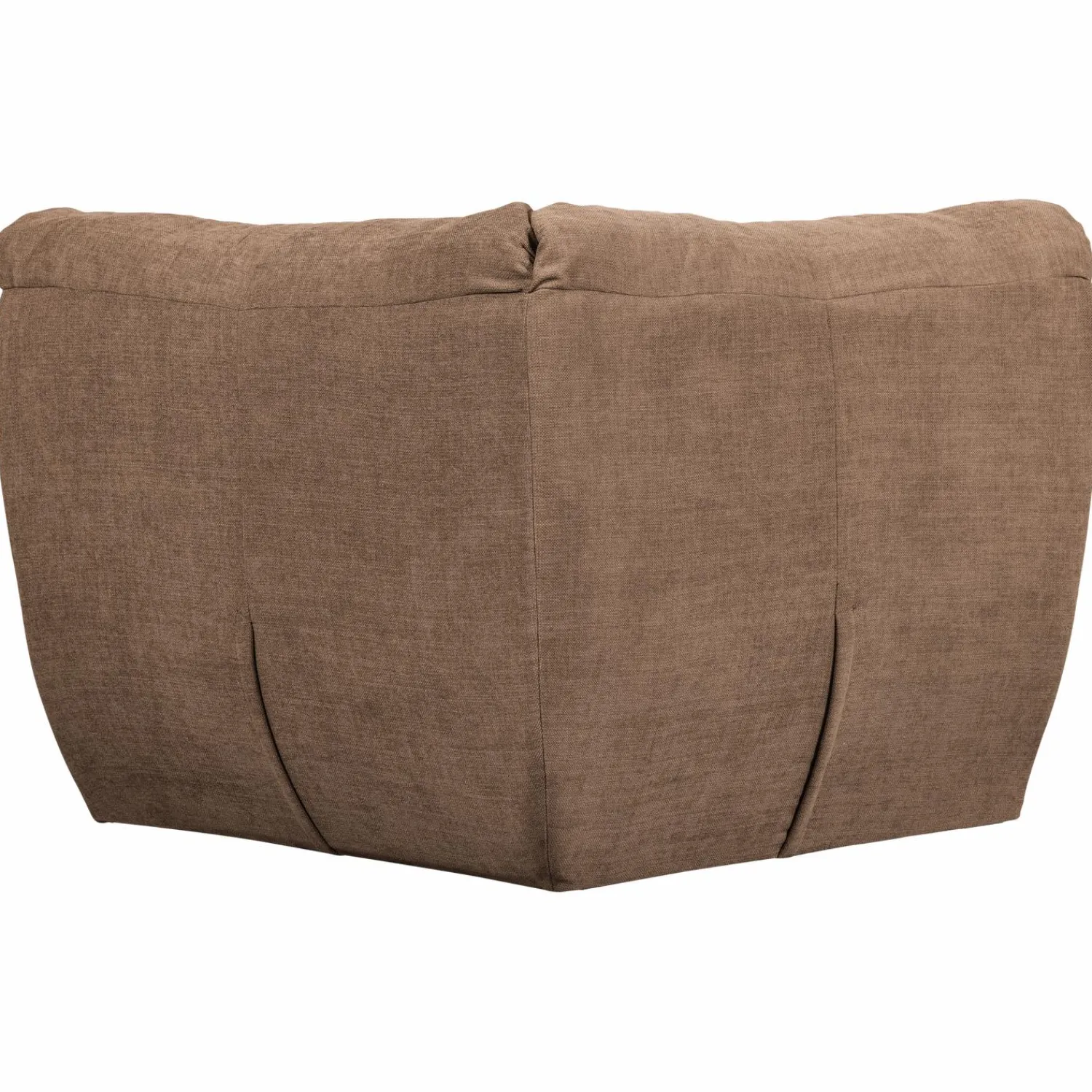 Discount WOOOD Baggy hoekelement geweven chenille Bruin