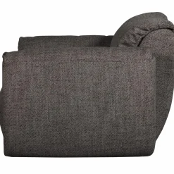 Best WOOOD Baggy loveseat geweven stof Warmgrijs melange