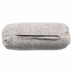 WOOOD Baggy rolkussen 50xø23 cm geweven stof Naturel melange
