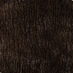 Best WOOOD Baggy 1-zits element 3D chenille Donkerbruin
