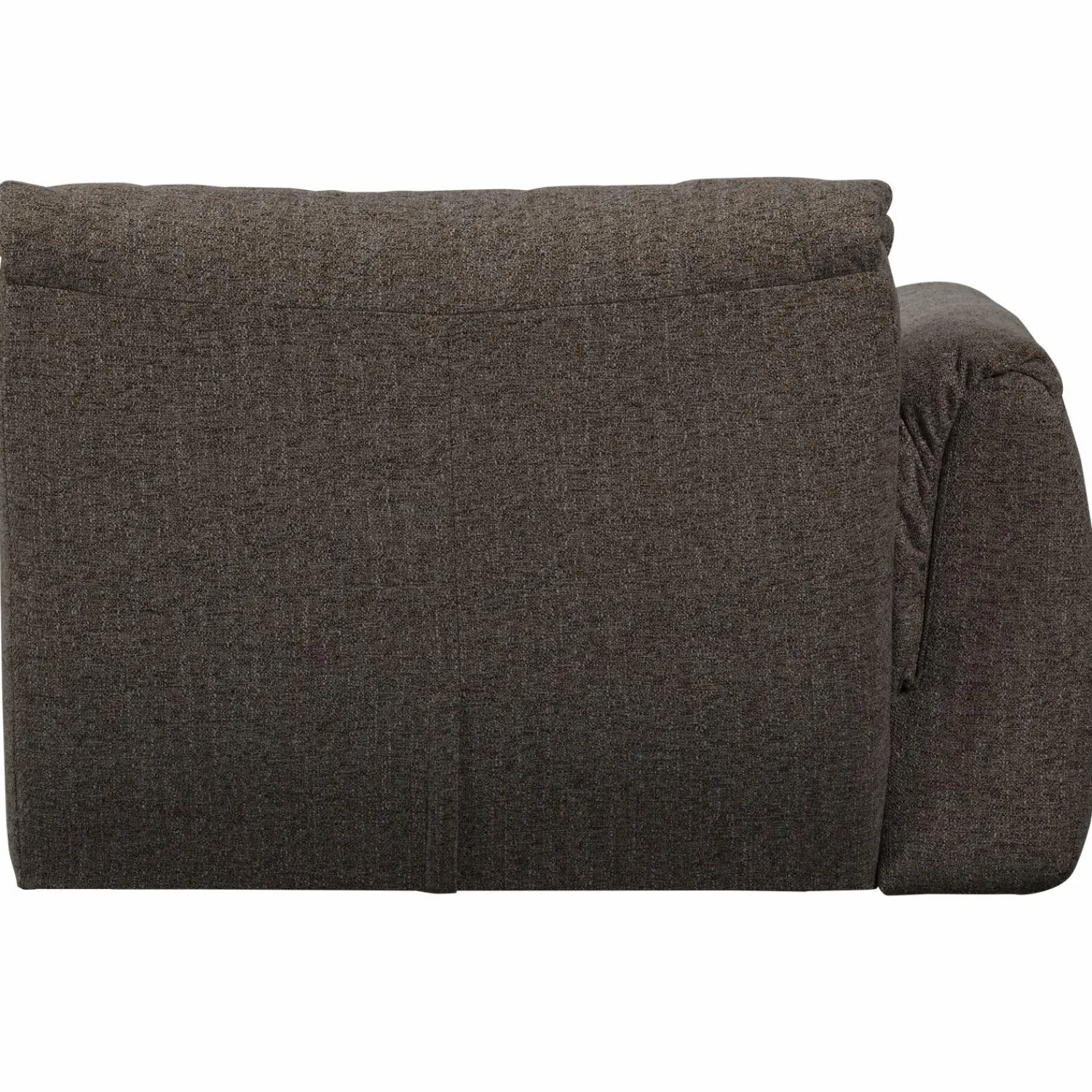 Best WOOOD Baggy 1-zits element met arm links warmgrijs melange Warm grijs melange