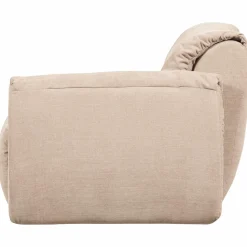 Discount WOOOD Baggy 1-zits element met arm rechts geweven chenille Zand