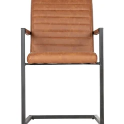 Online WOOOD Bas eetkamerstoel pu Cognac