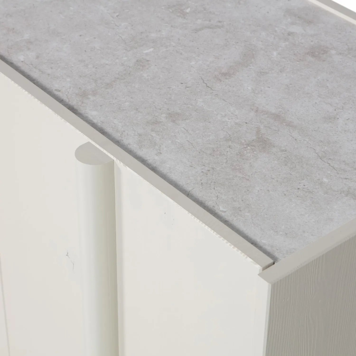 Outlet WOOOD Basu concrete decor optiepakket t.b.v. dressoir/tv meubel