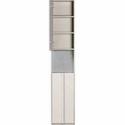 Discount WOOOD Basu smalle kast 40 cm grenen dust incl. concrete decor