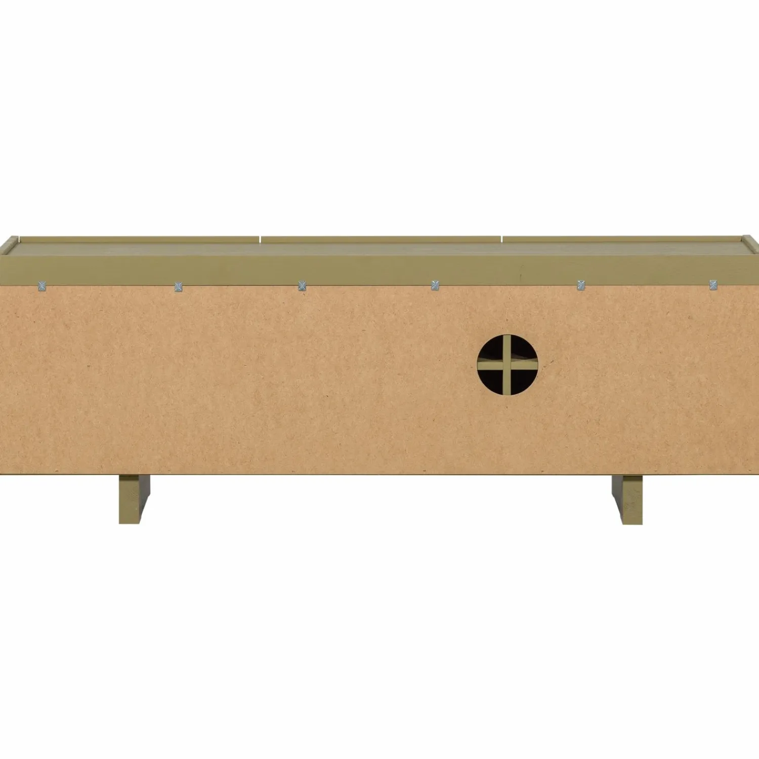 Online WOOOD Basu tv meubel 152 cm grenen Moss