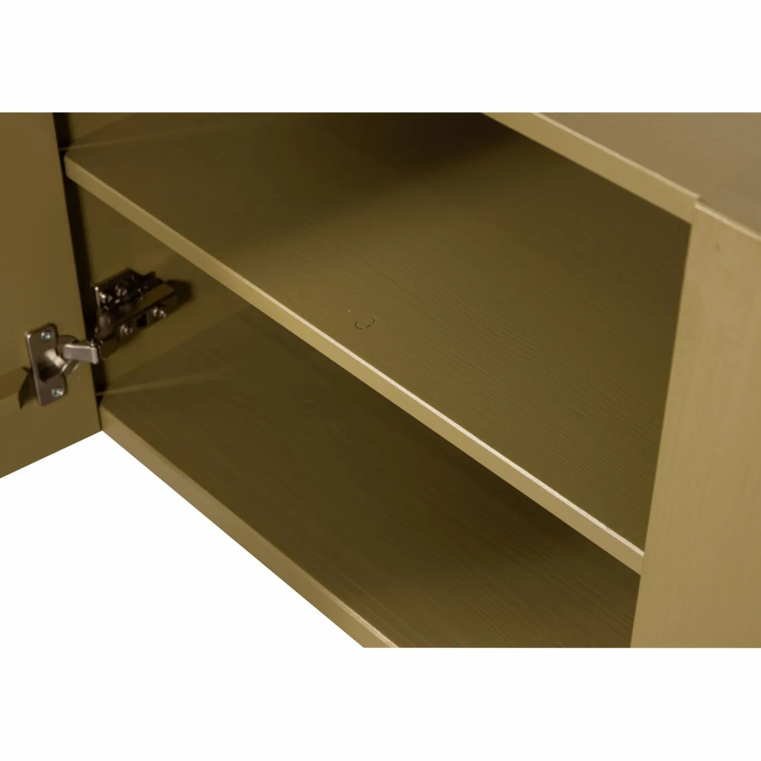 Online WOOOD Basu tv meubel 152 cm grenen Moss