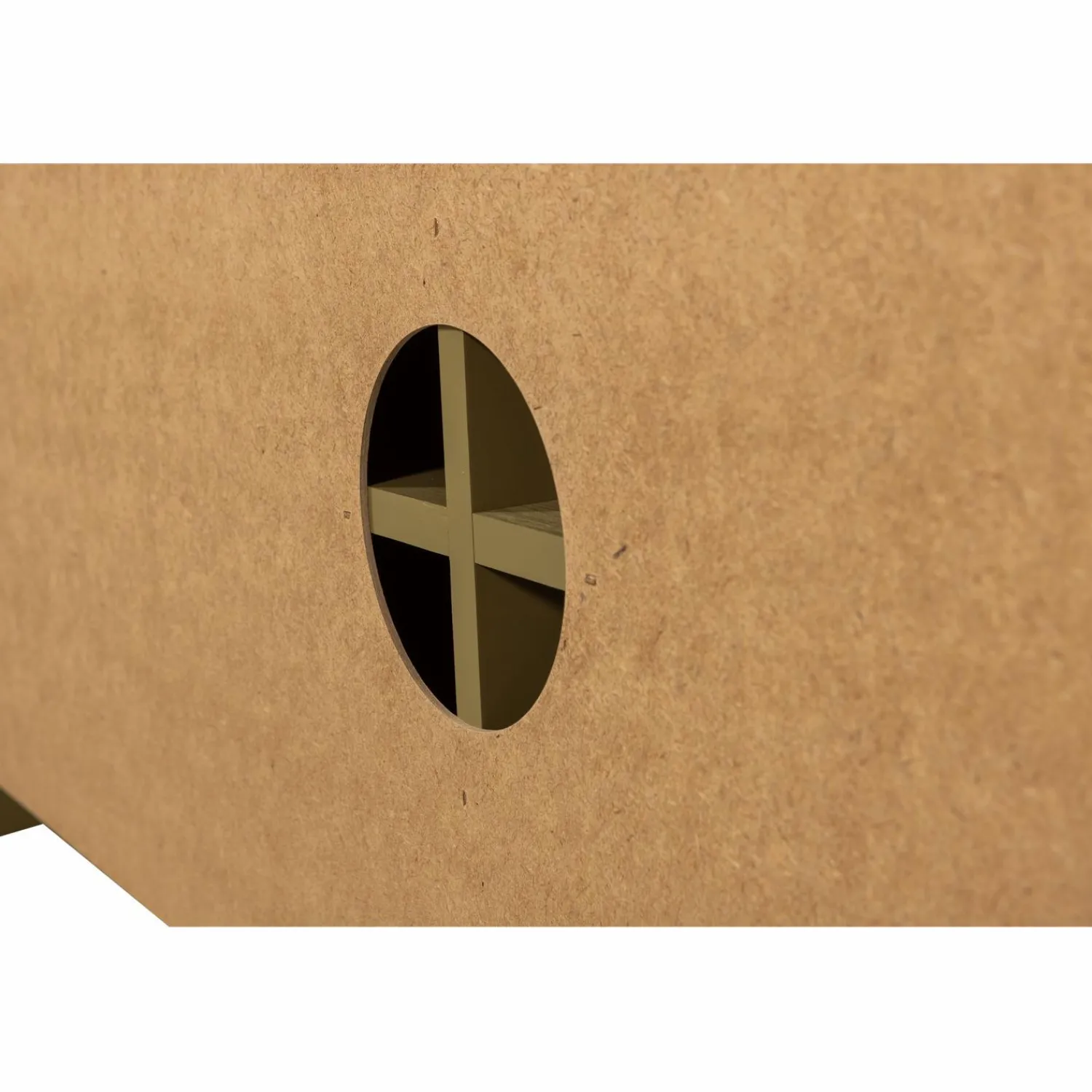Online WOOOD Basu tv meubel 152 cm grenen Moss