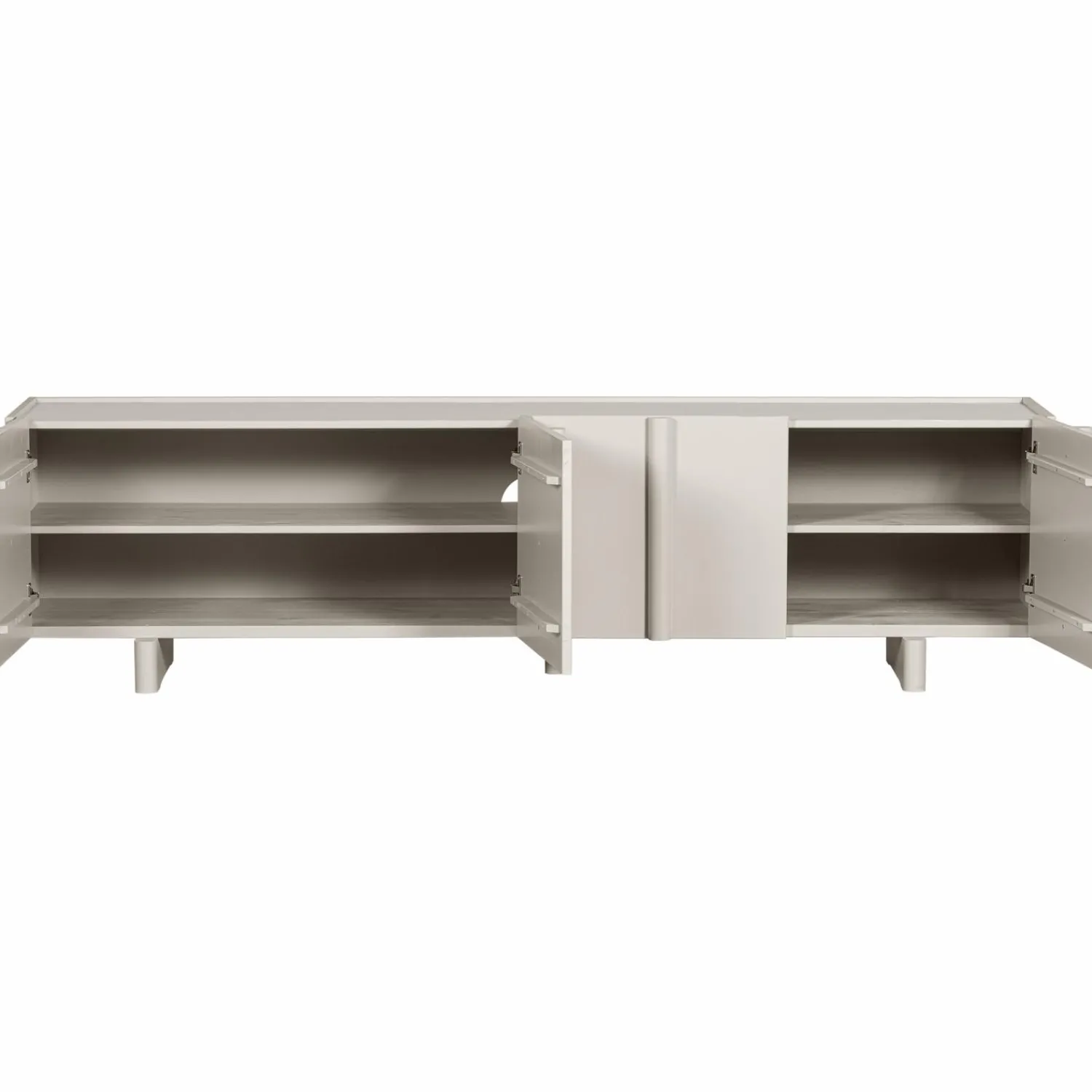 Sale WOOOD Basu tv meubel 200 cm grenen Dust