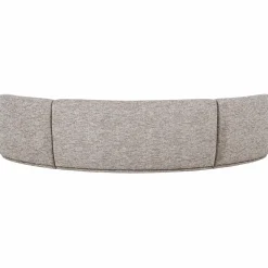 Hot WOOOD Batavier half ronde bank 6-zits Zand melange