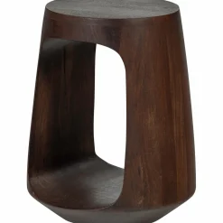 Sale WOOOD Bayo bijzettafel mango hout walnoot