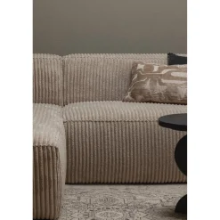 Best WOOOD Bean chaise longue bank links ribstof travertin