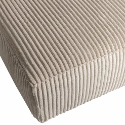 Best WOOOD Bean chaise longue bank links ribstof travertin