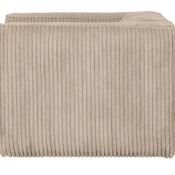Best WOOOD Bean fauteuil ribstof Travertin
