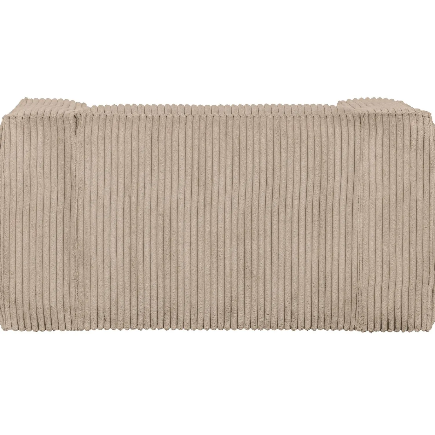 Best WOOOD Bean fauteuil ribstof Travertin