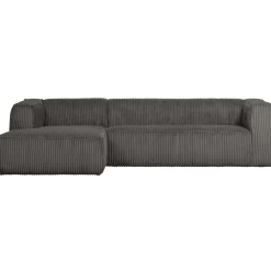 Sale WOOOD Bean hoekbank links ribstof Terrazzo