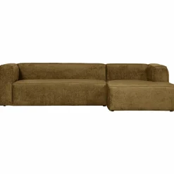 Sale WOOOD Bean hoekbank rechts structure velvet Spices