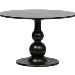 Best WOOOD Blanco eettafel ø120 cm mango diep Zwart