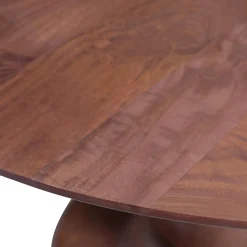 Online WOOOD Blanco eettafel ø120 cm mango Walnoot