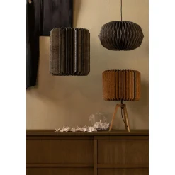 Sale WOOOD Bones tafellamp papier naturel/zwart