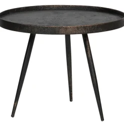 Online WOOOD Bounds bijzettafel L hout/metaal 44xø58 cm Antique goud