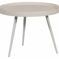 Online WOOOD Bounds bijzettafel L hout/metaal 44xø58 cm Naturel