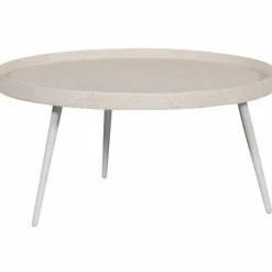 Hot WOOOD Bounds bijzettafel XL hout/metaal 40xø76 cm Naturel