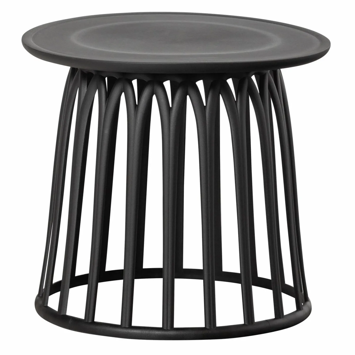 Clearance WOOOD Boy tuin bijzettafel kunststof Zwart