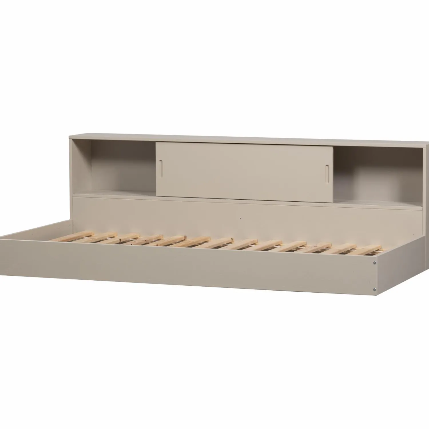Discount WOOOD Carter bed grenen 90x200 cm Dust