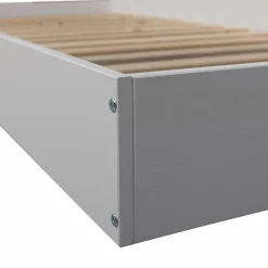 New WOOOD Carter bed grenen 90x200 cm Wit