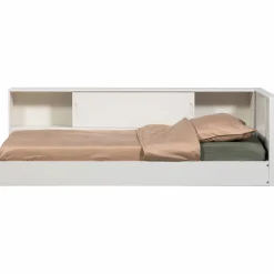 Online WOOOD Carter hoekbed links/rechts grenen Wit