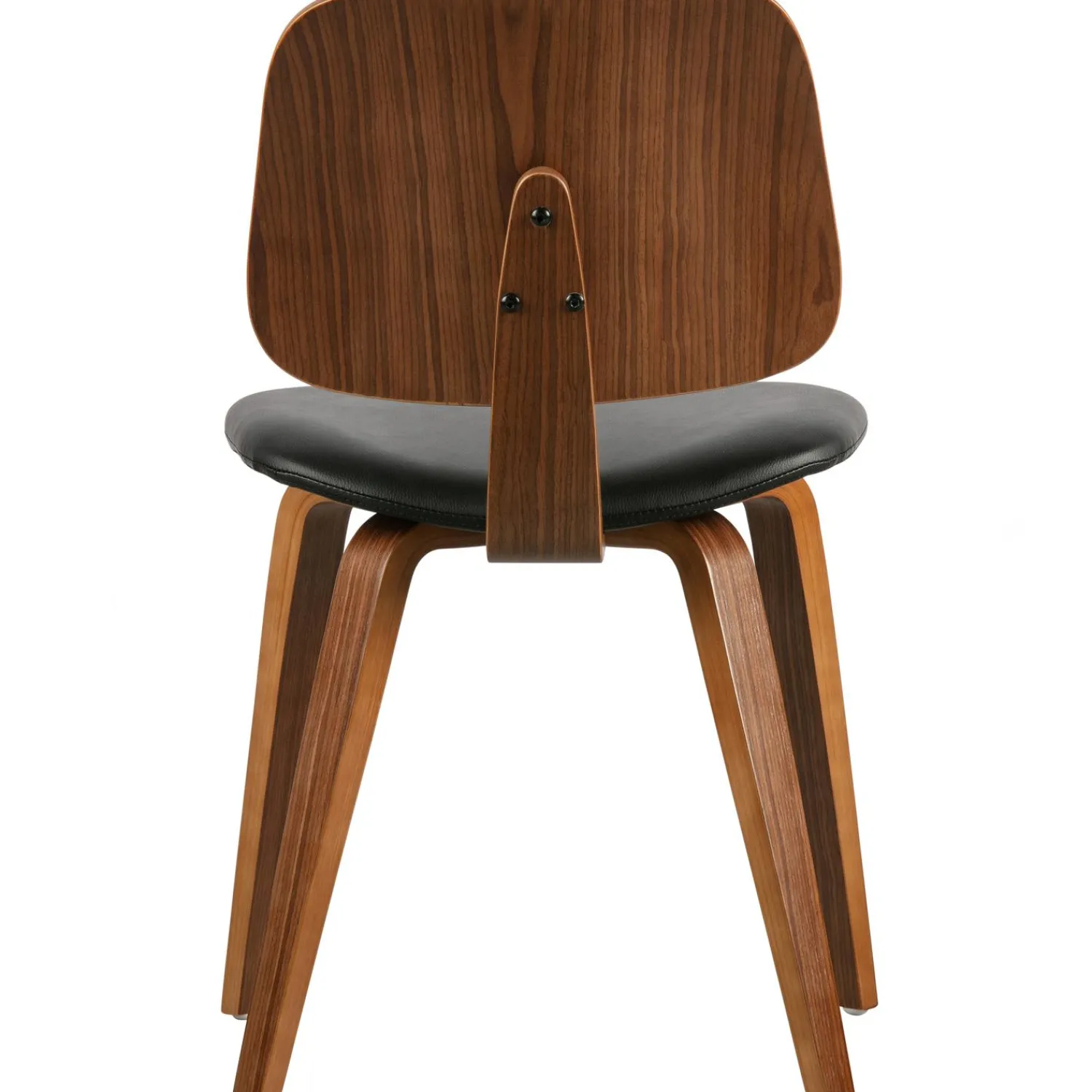 Sale WOOOD Classic eetkamerstoel zwart/walnoot