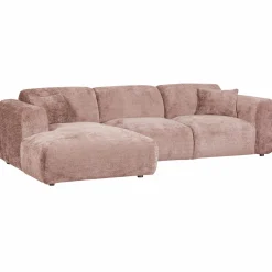 Sale WOOOD Cloud chaise longue bank links chenille /roze Taupe