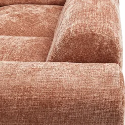 Online WOOOD Cloud hoekbank rechts geweven chenille Terra