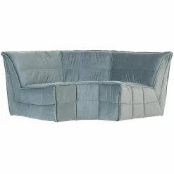 New WOOOD Cluster hoekelement velvet turquoise blauw