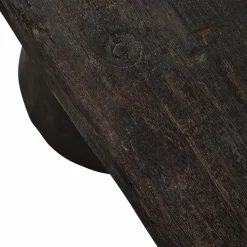 Clearance WOOOD Clyde bankje hout donkerbruin
