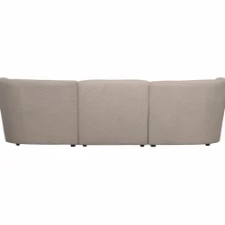 Clearance WOOOD Coco 3-zits bank bouclé Zand