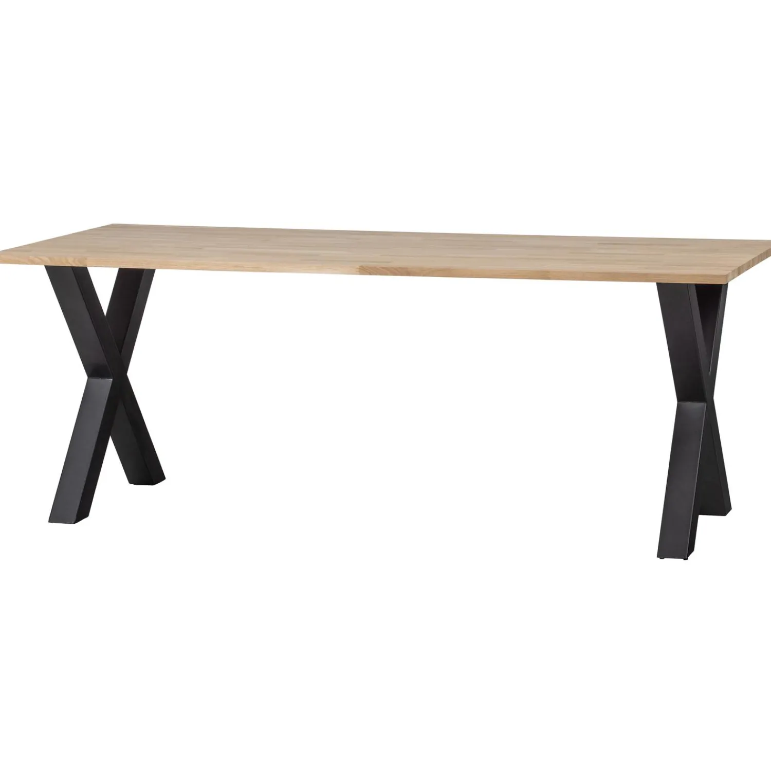 Outlet WOOOD Combi-Tablo: eiken 220x90 & Alkmaar poot
